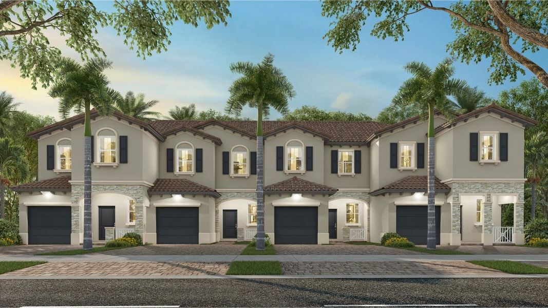 New construction Townhouse house Avignon, 2601 Northwest 119th Street, Miami, FL 33167 - photo