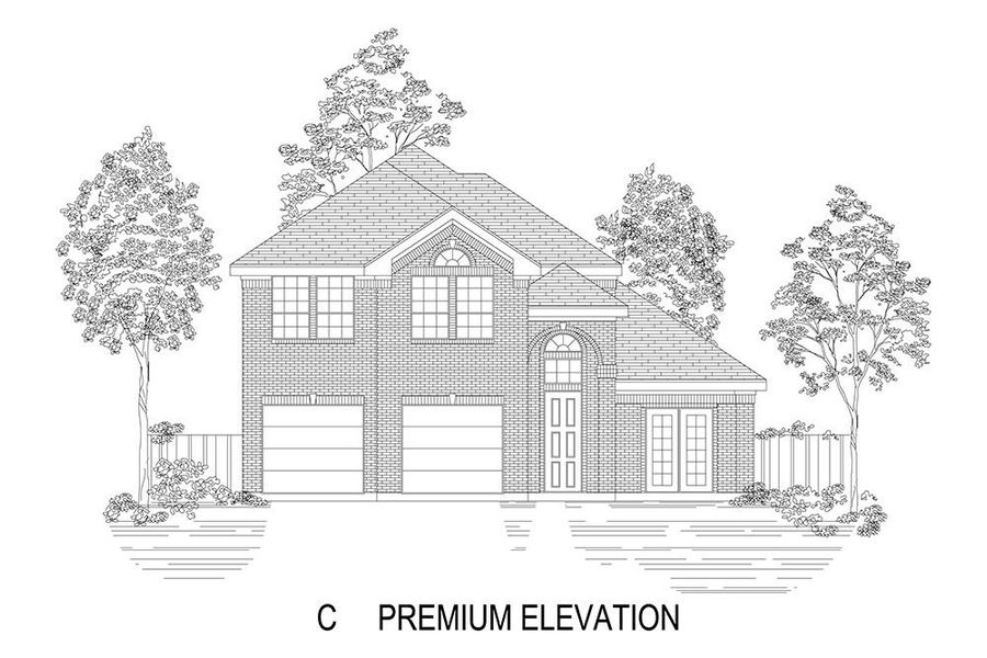 New construction Single-Family house Caroline 2F, 2808 Fountain Park Drive, Celina, TX 75009 - photo