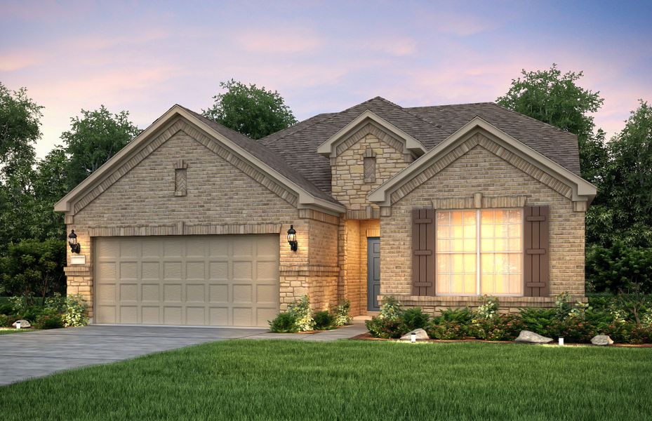 New construction Single-Family house Mooreville, 13317 Golden Isle Drive, La Marque, TX 77568 - photo