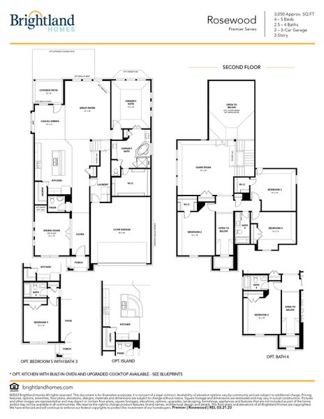 New construction Single-Family house Premier Series - Rosewood, Ridgecrest Lane, Sherman, TX 75092 - photo