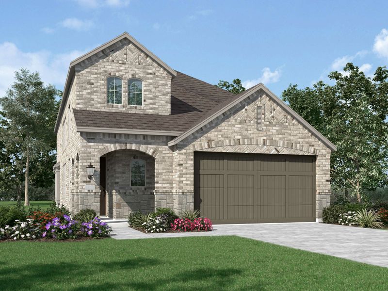New construction Single-Family house 205 Dycus Bend, Liberty Hill, TX 78642 Everleigh Plan- photo