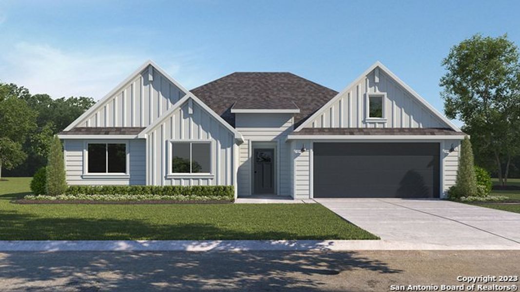 New construction Single-Family house 29057 Rock Canyon, Bulverde, TX 78163 Irving - photo