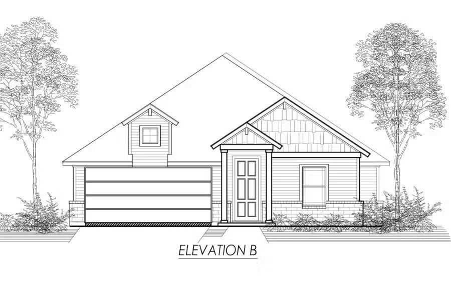 New construction Single-Family house The Aglais, 437 Rose Avenue, Cleburne, TX 76033 - photo