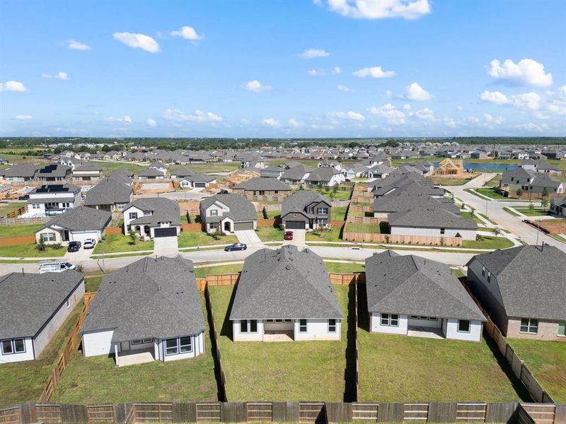 An additional aerial view of your home.