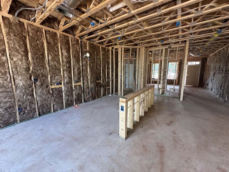 Kitchen Construction Progress