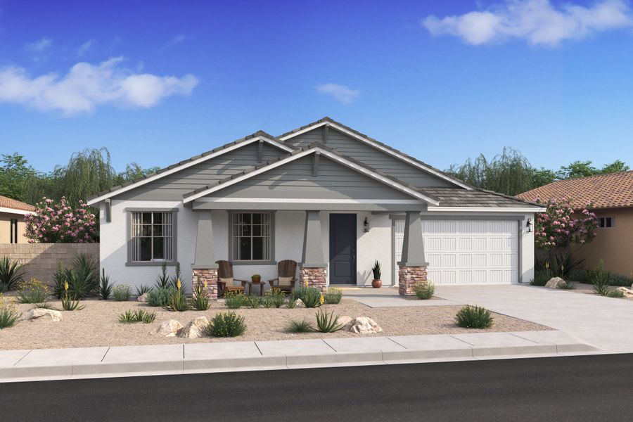 New construction Single-Family house 37570 W Padilla Street, Maricopa, AZ 85138 Flagstaff- photo