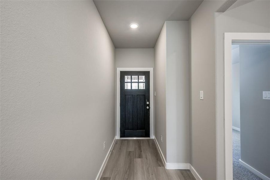 Inviting foyer into your new home.