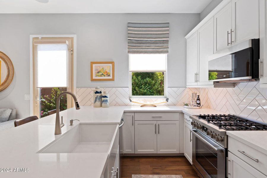 Kitchen in guest house