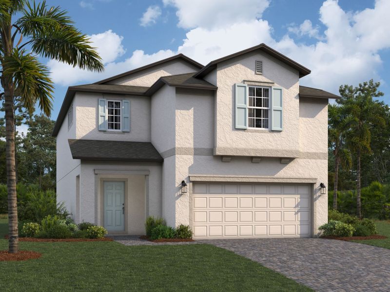 New construction Single-Family house 3039 Misty Marble Drive, Zephyrhills, FL 33540 Castellana- photo