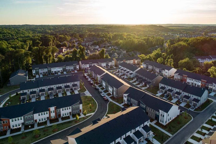 Birdseye Views of Park Vue and Surrounding Area