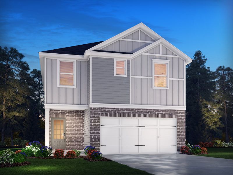 New construction Single-Family house Dallas Basement, 2751 Hawthorne Way, College Park, GA 30337 - photo