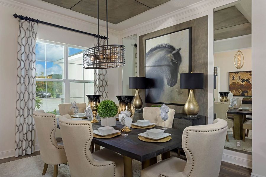 Dining Room - Briella at Palm Coast - Briella Model in Palm Coast, Florida by Landsea Homes