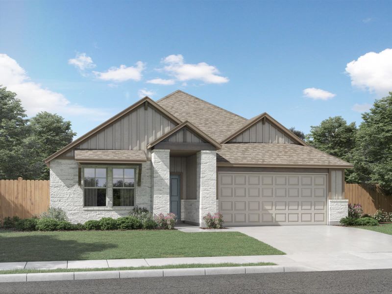 New construction Single-Family house 912 Black Horse Way, San Antonio, TX 78260 The Henderson (C404)- photo