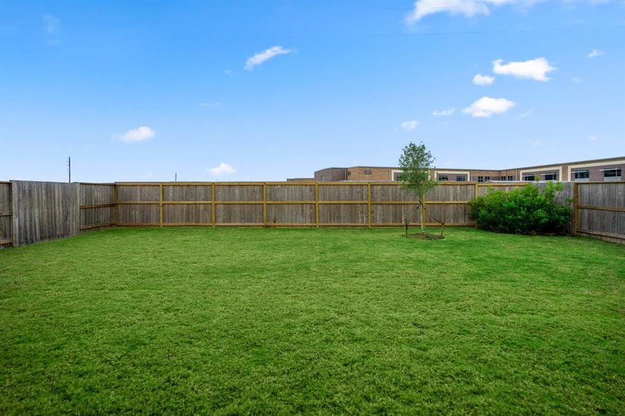 Your dream backyard is in reach! This space is a blank canvas ready for you to create your own backyard oasis!