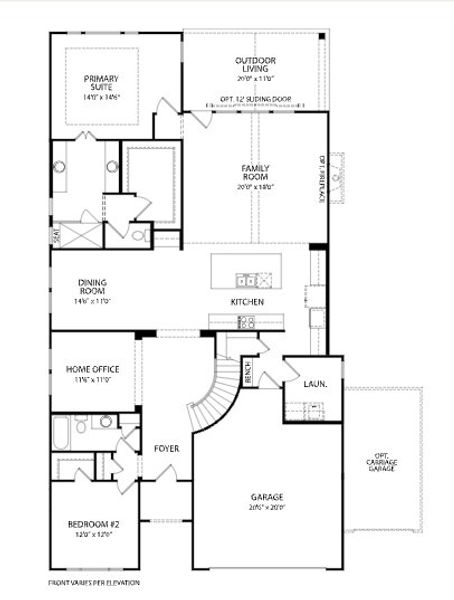New construction Single-Family house 1513 Spring Gulch Lane, Georgetown, TX 78628 Brady- photo