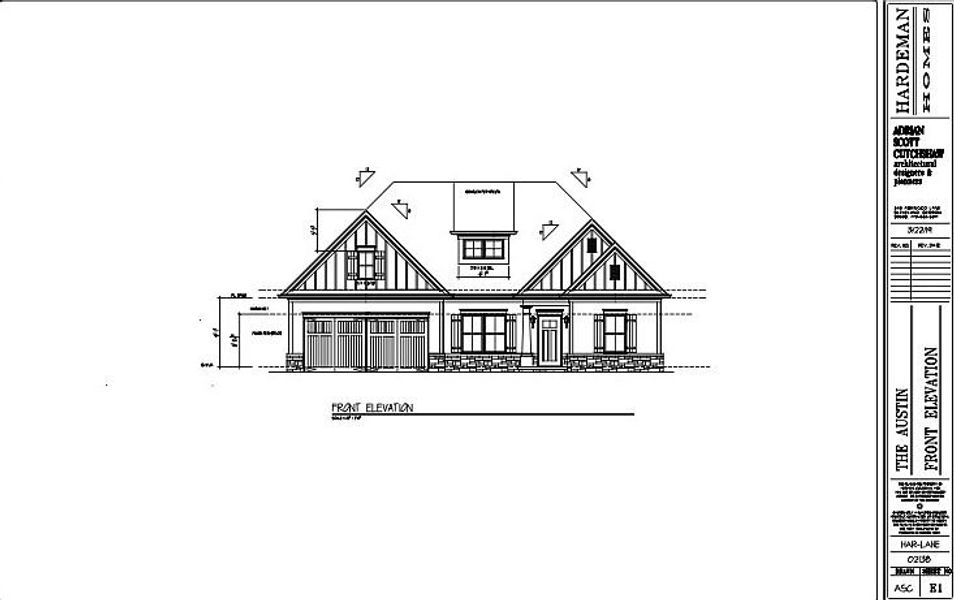 New construction Single-Family house Austin, 240 Brookstone Trail, Dawsonville, GA 30534 - photo