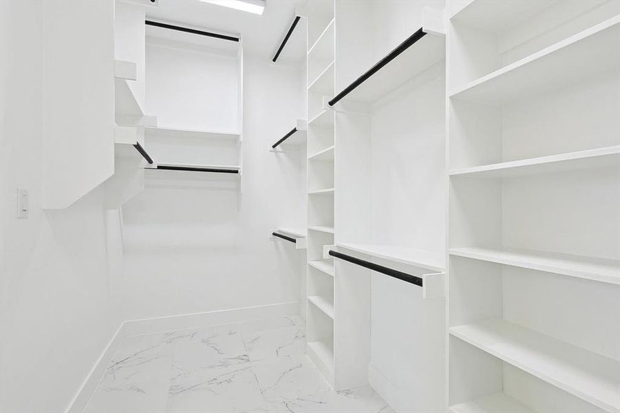 View of spacious closet