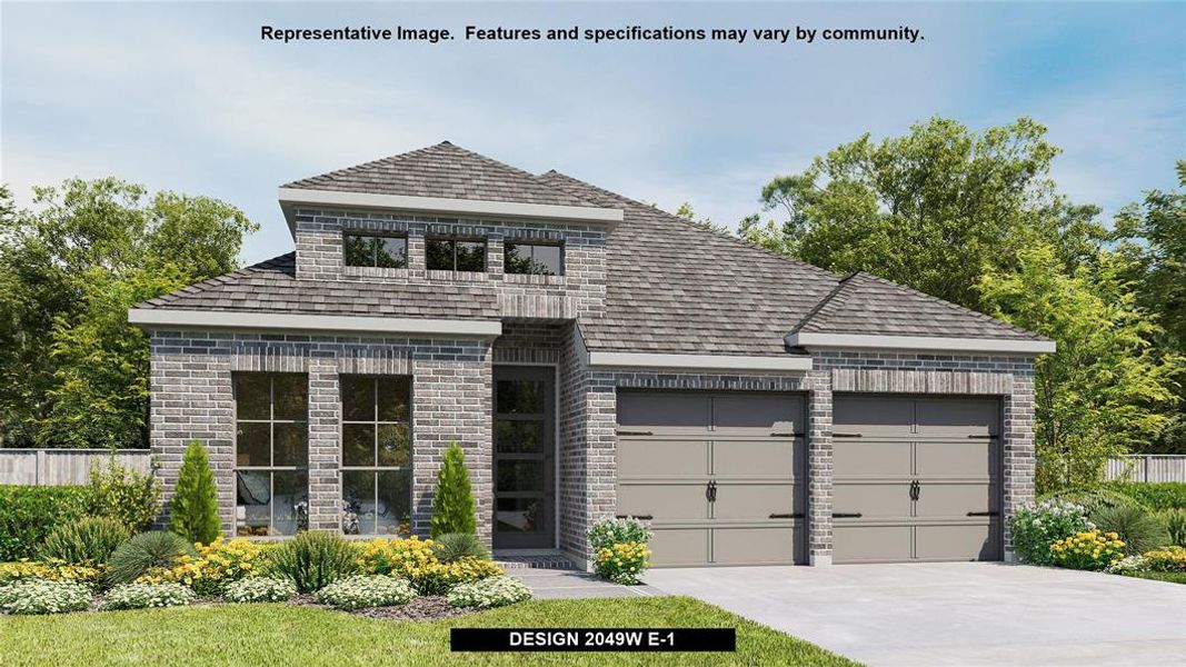 New construction Single-Family house 628 Sand Branch Drive, Conroe, TX 77304 Design 2049W- photo