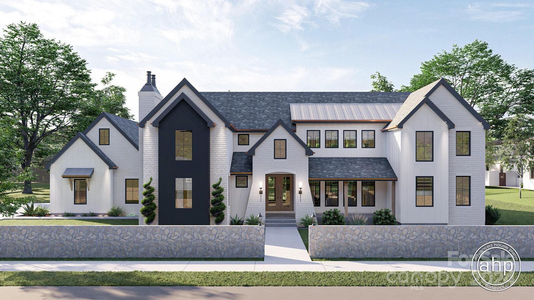 Stunning, New Construction, 2 Story/Basement, 6 Bedroom, 4.5 Bath Retreat beautifully nestled on 2.16 acre, private, cul-de-sac lot in exclusive, picturesque, new community, Cachet of Davidson!