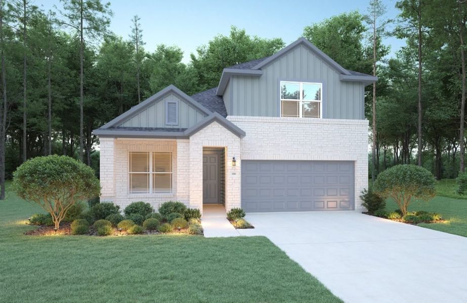 New construction Single-Family house Cypress, 2803 Parthenon Place, Roman Forest, TX 77357 - photo