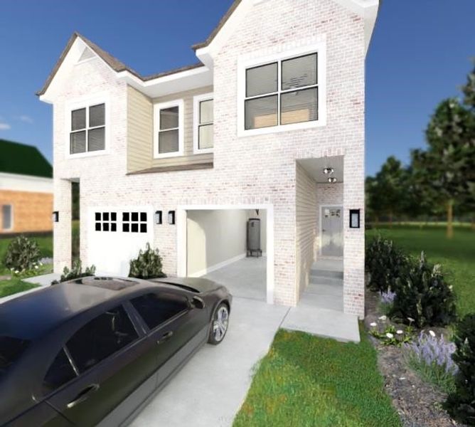 New construction Townhouse house 2709 Fayetteville Street, Durham, NC 27707 - photo