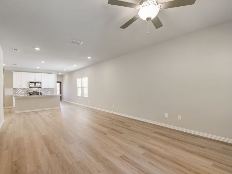 The Congaree floorplan with the Sleek interior package.