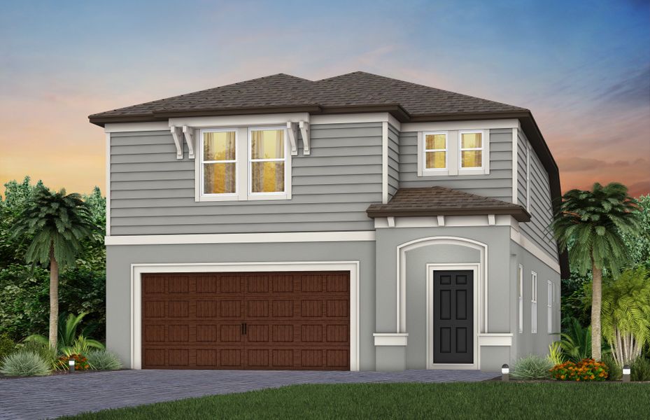 New construction Single-Family house Marlin, Cypress Bend Drive, Wesley Chapel, FL 33545 - photo