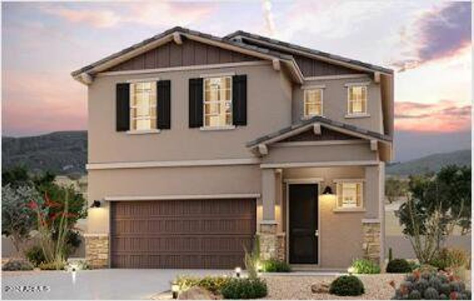 New construction Single-Family house 2602 E Monument Canyon Avenue, Apache Junction, AZ 85119 - photo