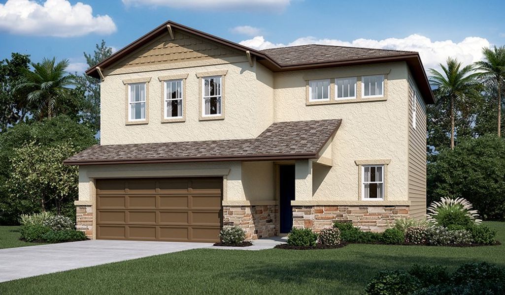 New construction Single-Family house Coral, 610 Heritage Square Drive, Haines City, FL 33844 - photo