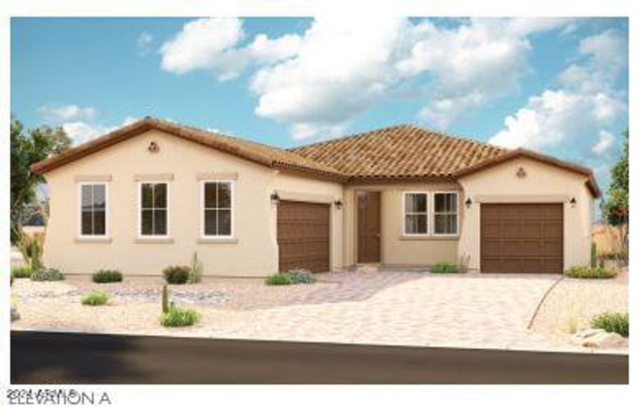 Townsend MODEL HOME Elevation A