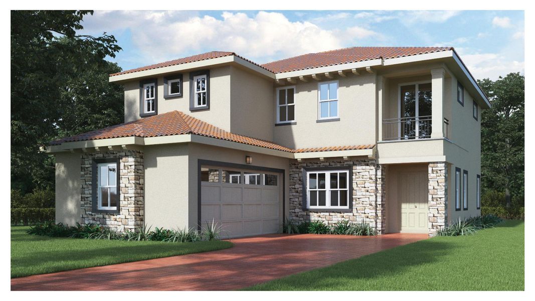 New construction Single-Family house Torrey Pines, 10250 Mere Parkway, Orlando, FL 32832 - photo
