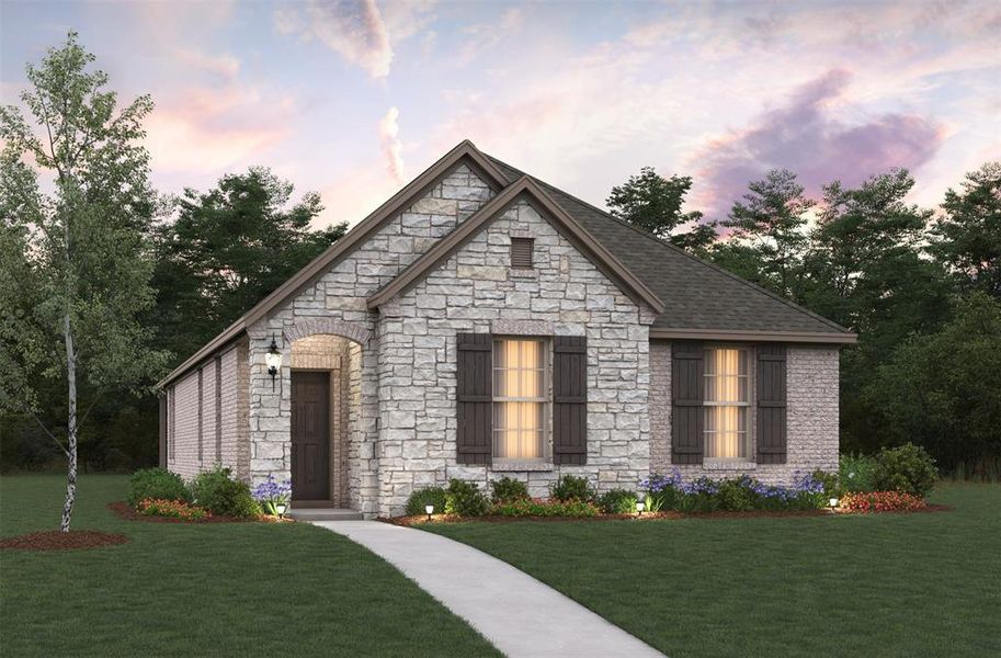 Beazer Homes Wildflower Ranch Salado plan