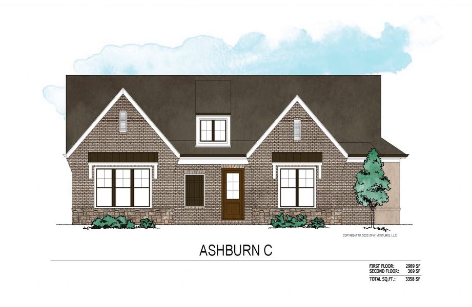 New construction Single-Family house Ashburn C, 6155 Golf Club Drive, Braselton, GA 30517 - photo