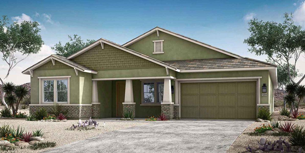 New construction Single-Family house Sandpiper, 5814 W Mauna Loa Lane, Glendale, AZ 85306 - photo