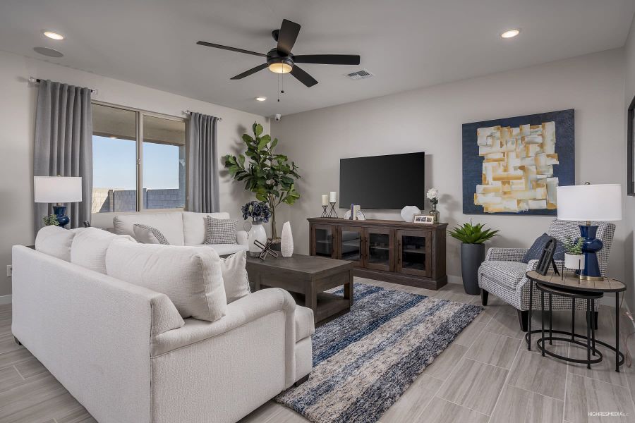 Great Room | Grand | The Villages at North Copper Canyon – Canyon Series | Surprise, AZ | Landsea Homes