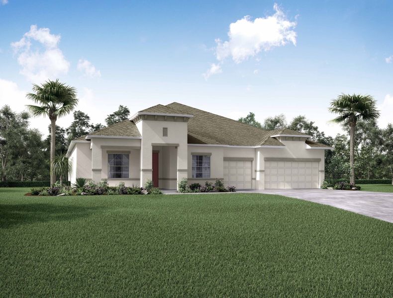 New construction Single-Family house Tbd County Road 435, Mount Plymouth, FL 32776 The Livorno- photo