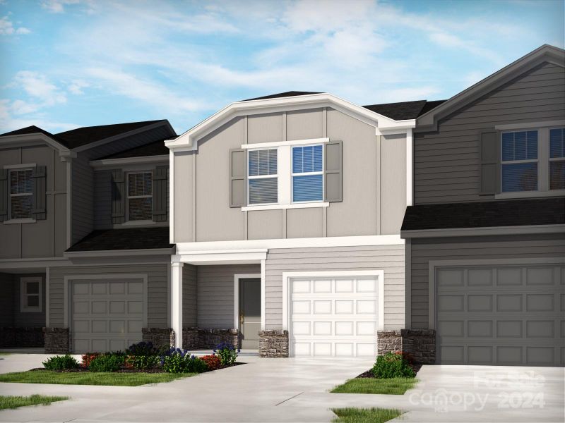 New construction Townhouse house 5343 Brailey Circle, Kannapolis, NC 28081 Amber- photo