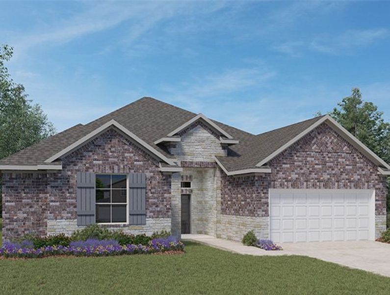 New construction Single-Family house Pecos, 4806 Seabourne Landing Drive, Rosenberg, TX 77469 - photo