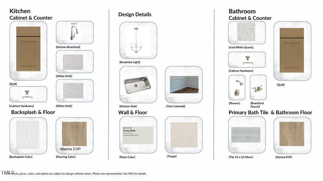 Interior Color Selections