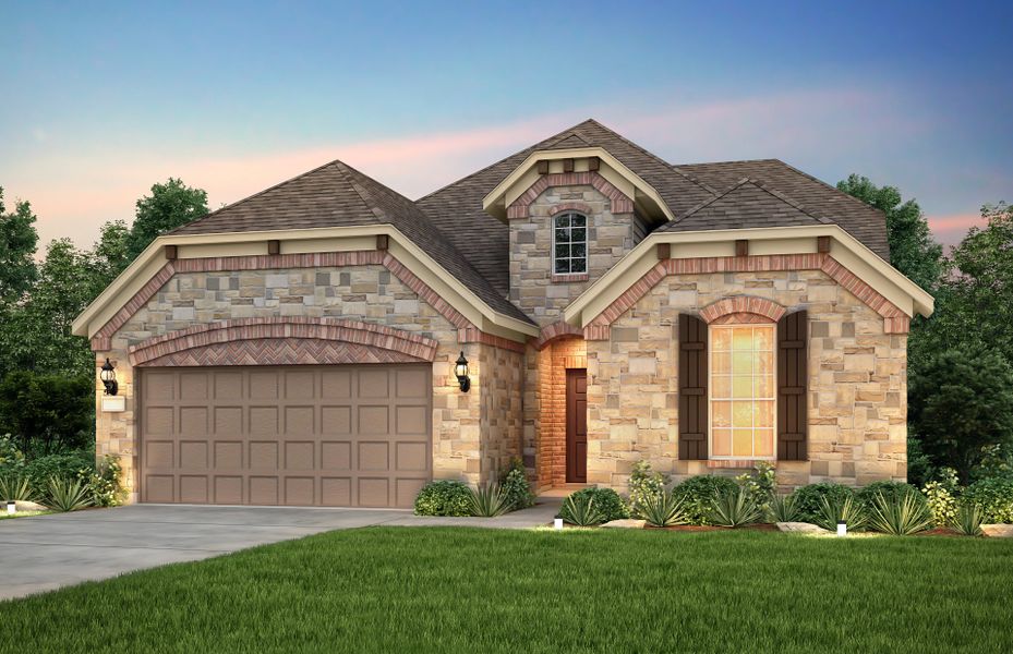 New construction Single-Family house Mooreville, 3178 Wild Iris, New Braunfels, TX 78130 - photo