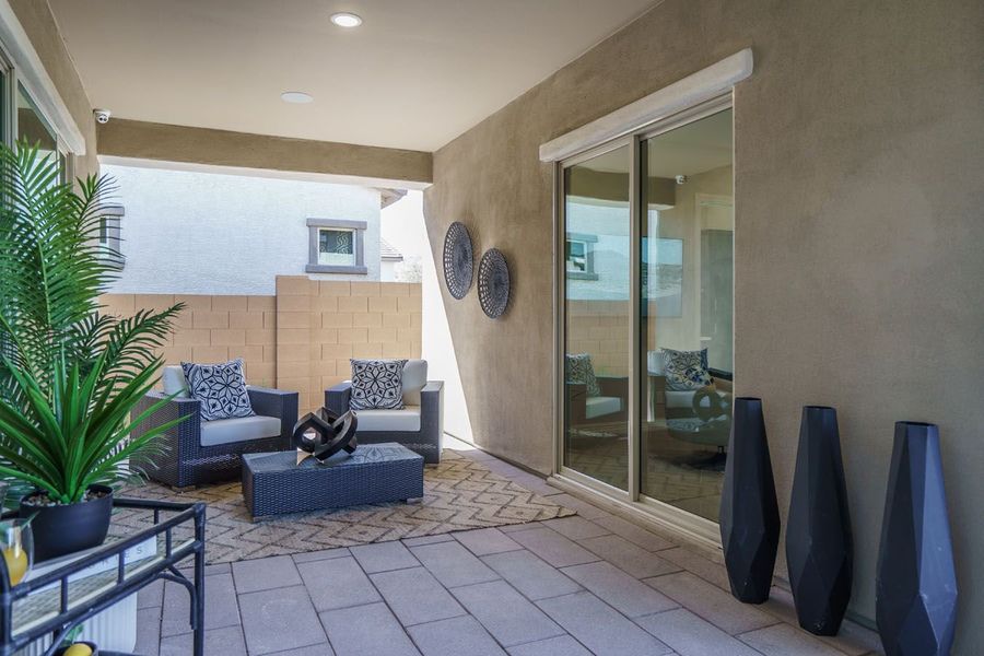 Lyra model home new homes for sale Harmony at Montecito in Estrella Goodyear AZ William Ryan