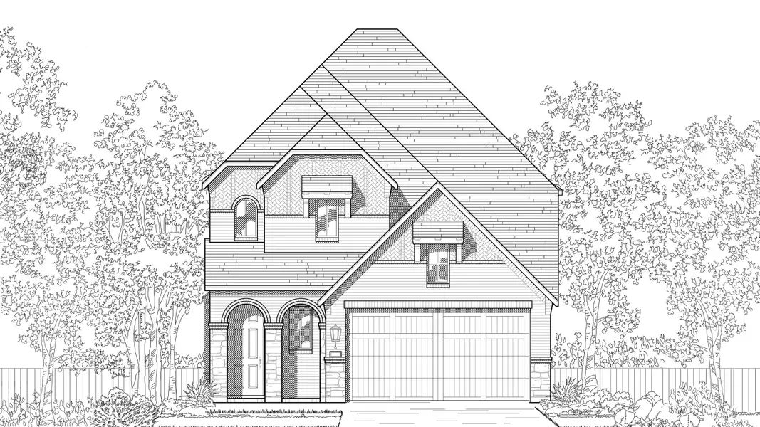 New construction Single-Family house Everett Plan, 21707 Grayson Highlands Way, Porter, TX 77365 - photo