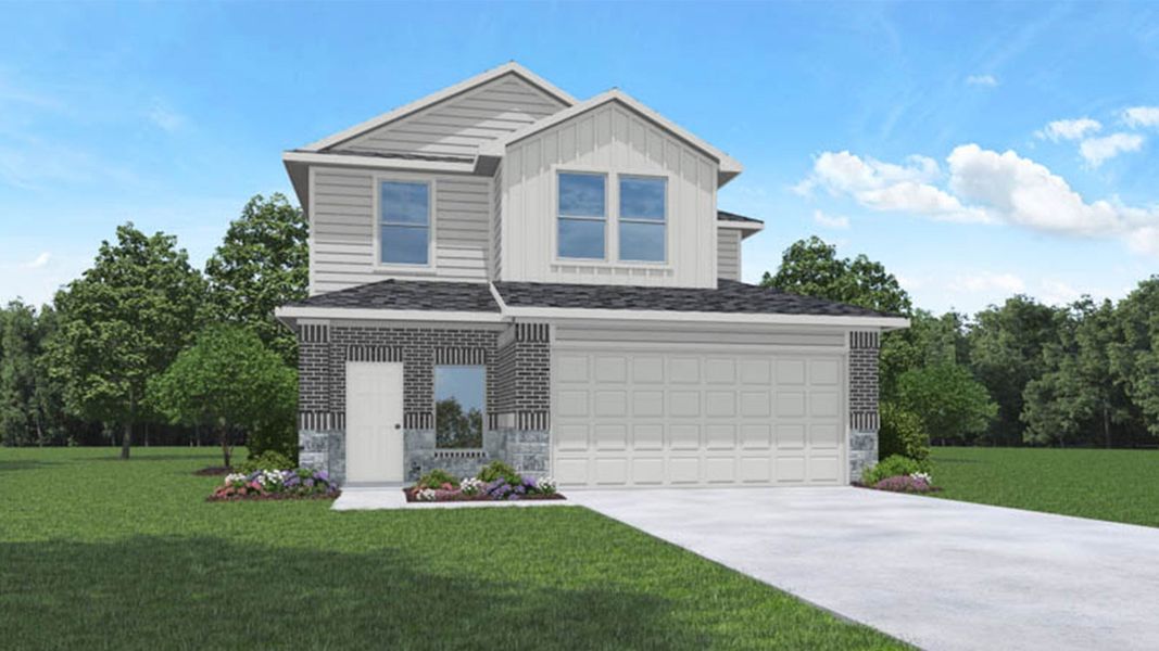 New construction Single-Family house 5603 Aspen Acres Drive, Spring, TX 77373 Plan X30H (Express)- photo