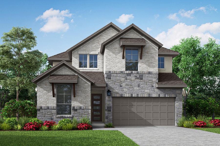 New construction Single-Family house Hawthorn, 256 Faulkner Street, Liberty Hill, TX 78642 - photo