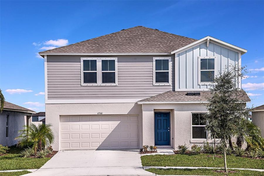 New construction Single-Family house 1368 Derry Avenue, Haines City, FL 33844 Lucia- photo