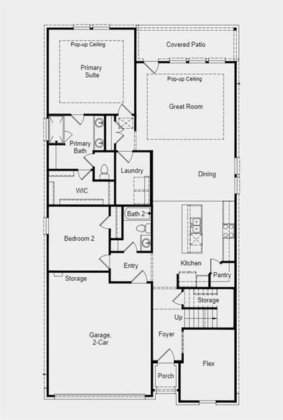 Structural Options Added: Covered Patio and Flex Room