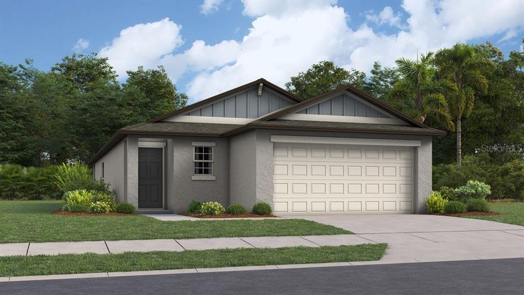 New construction Single-Family house 11442 Radiant Shore Loop, San Antonio, FL 33576 Annapolis- photo