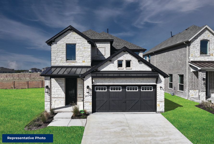 New construction Single-Family house Wise F, 3204 Hidden Valley Drive, Anna, TX 75409 - photo