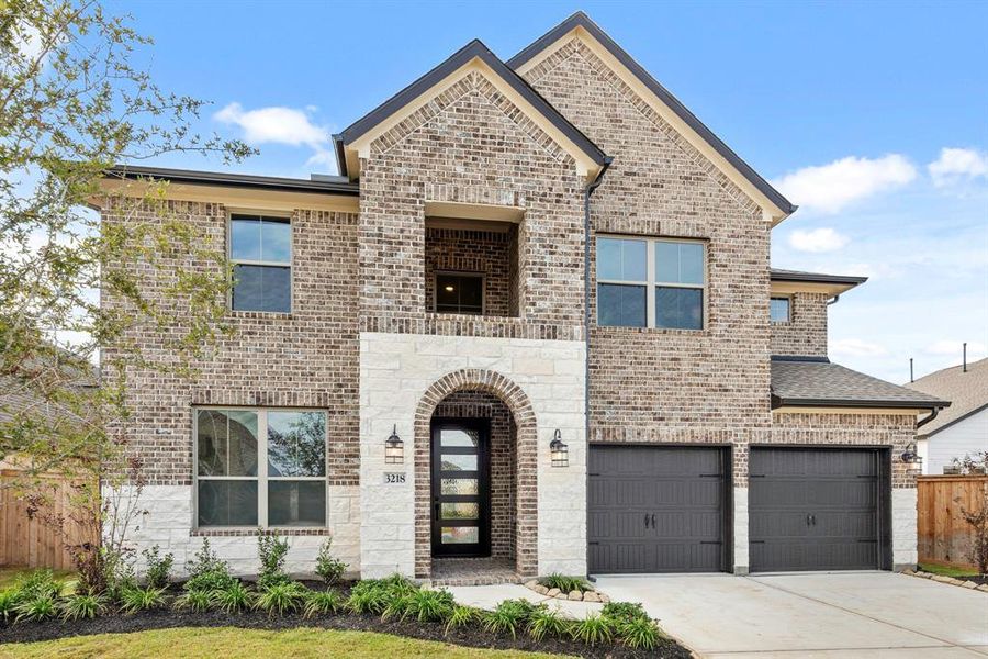 MOVE IN READY!! Westin Homes NEW Construction (Alden II, Elevation B) Two story. 4 bedrooms. 3.5 baths.