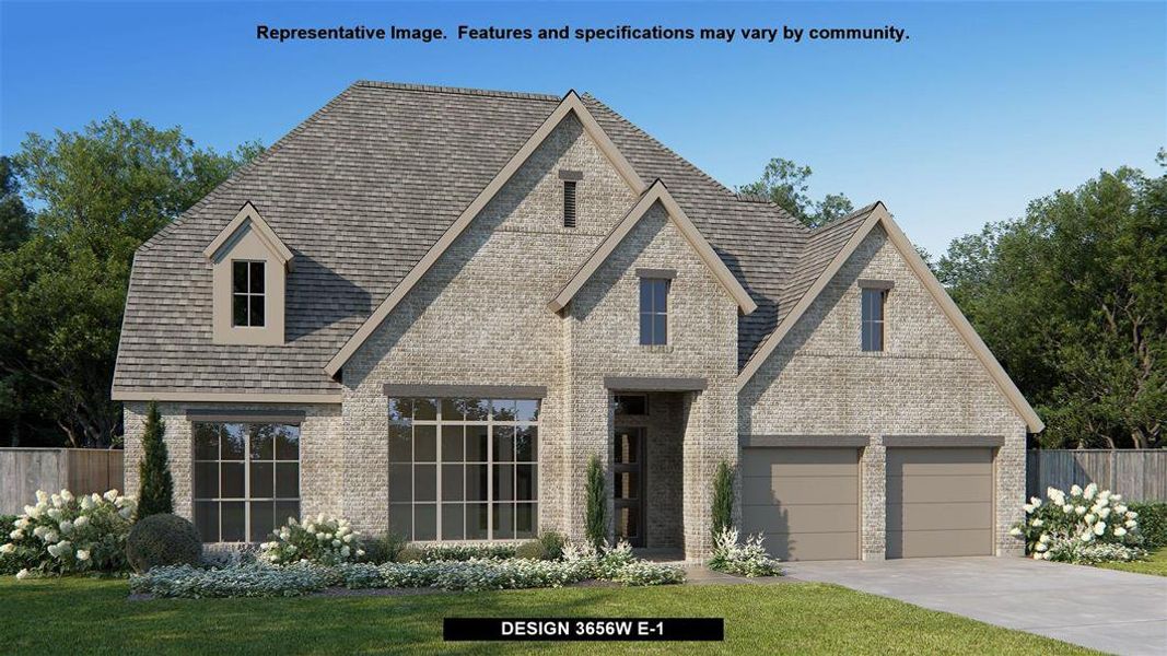 New construction Single-Family house Design 3656W, 5565 High Bank Road, Fort Worth, TX 76126 - photo